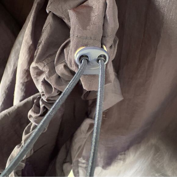 Revolve Superdown Ruby Parachute Pant Stylish Navy Cargo Pants adjustable waist - Picture 10 of 14